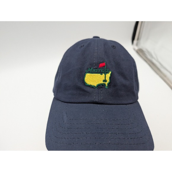 Masters Other - Masters Tournament Golf Hat Navy Blue Cotton Adjustable Strapback Baseball Cap